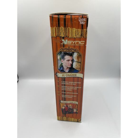 NSYNC JC Chasez Collectible Marionette Doll Living Toyz 2000 - Picture 7 of 9